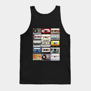 Retro Cassette Tapes Shirt Tank Top